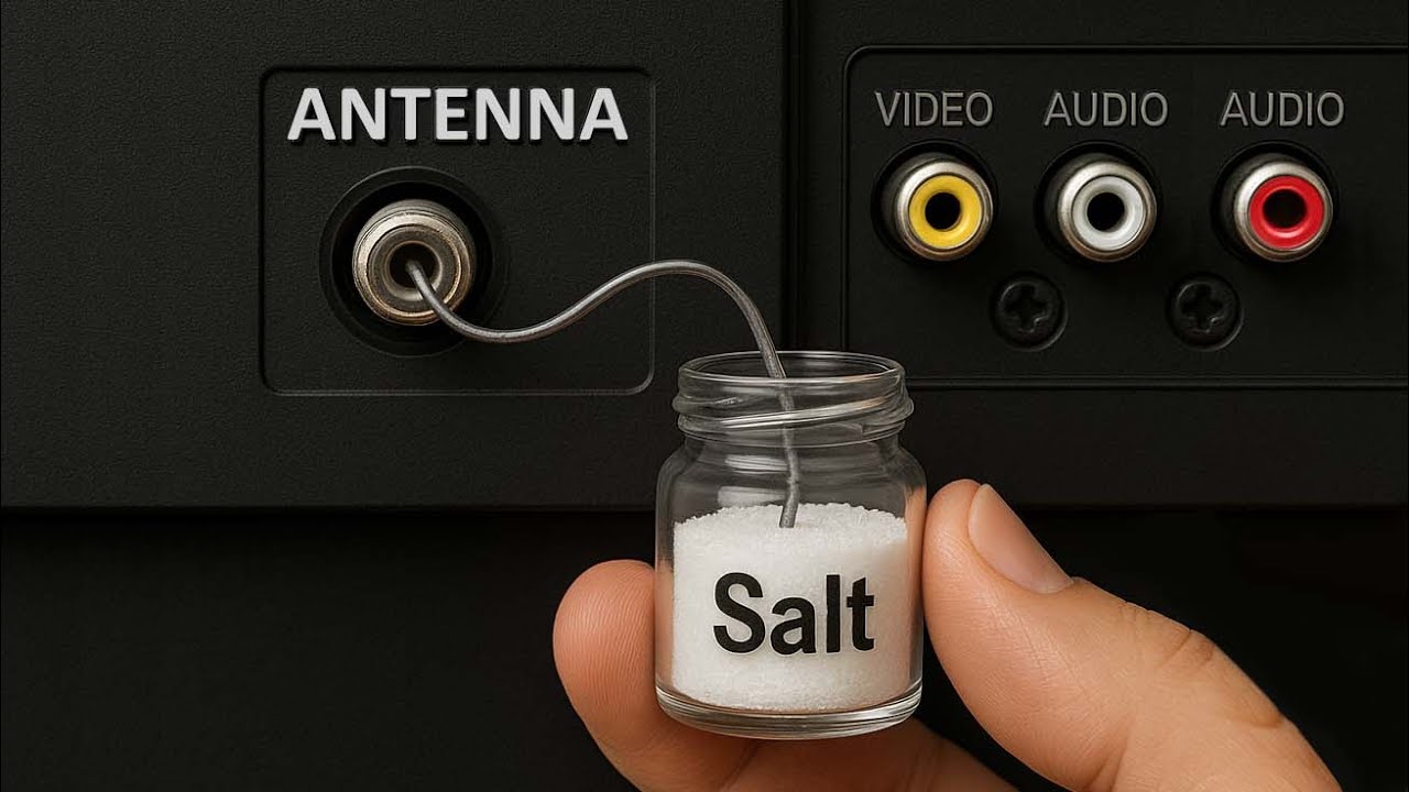I Boosted TV Signals Using Salt
