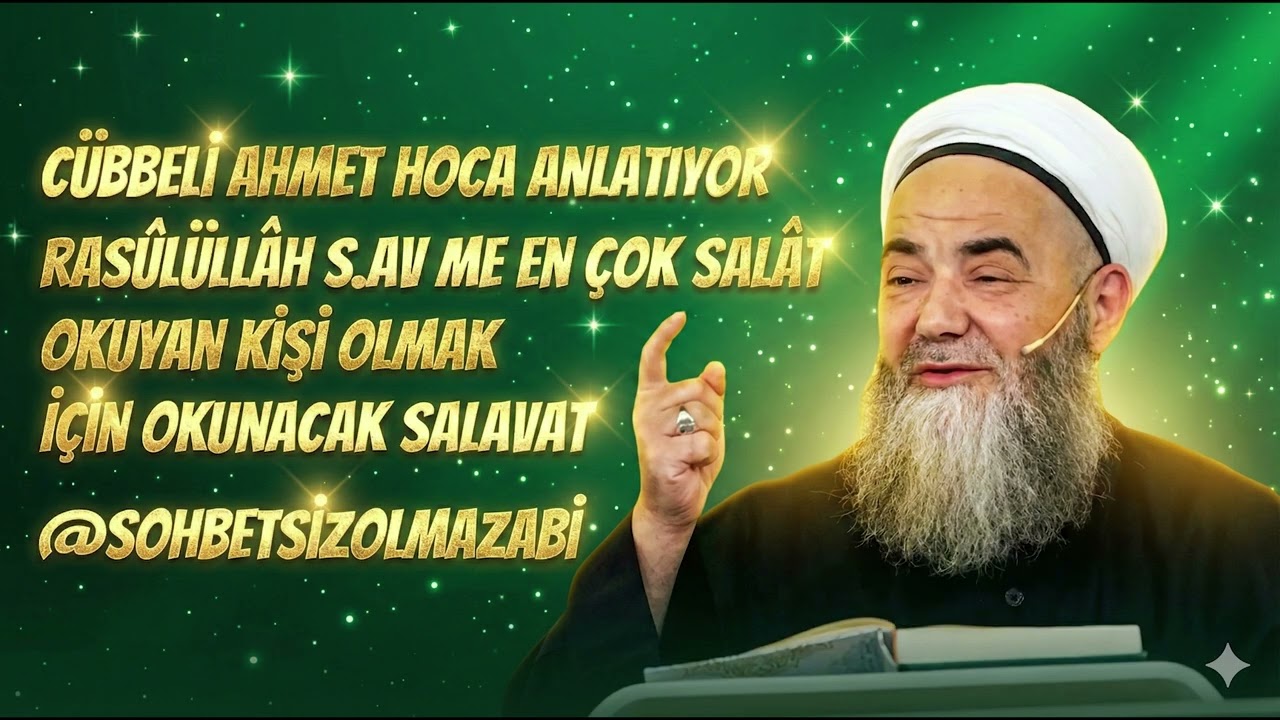 RASÛLÜLLÂH ﷺ'E EN ÇOK SALÂT OKUYAN KIŞI OLMAK İÇIN OKUNACAK SALAVAT