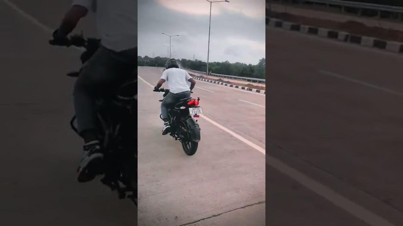 stopi with ns 125 #ns125#shorts#hobovlogs