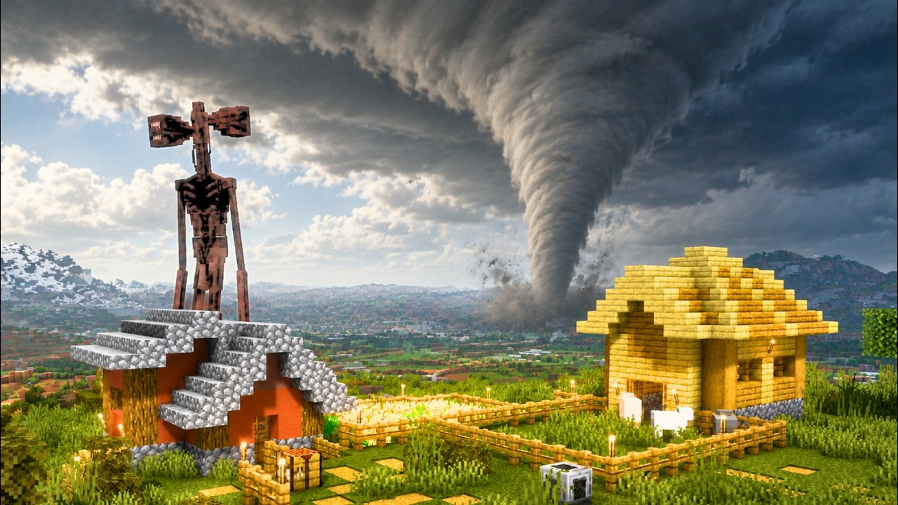 Surviving the Great Plains in Minecraft