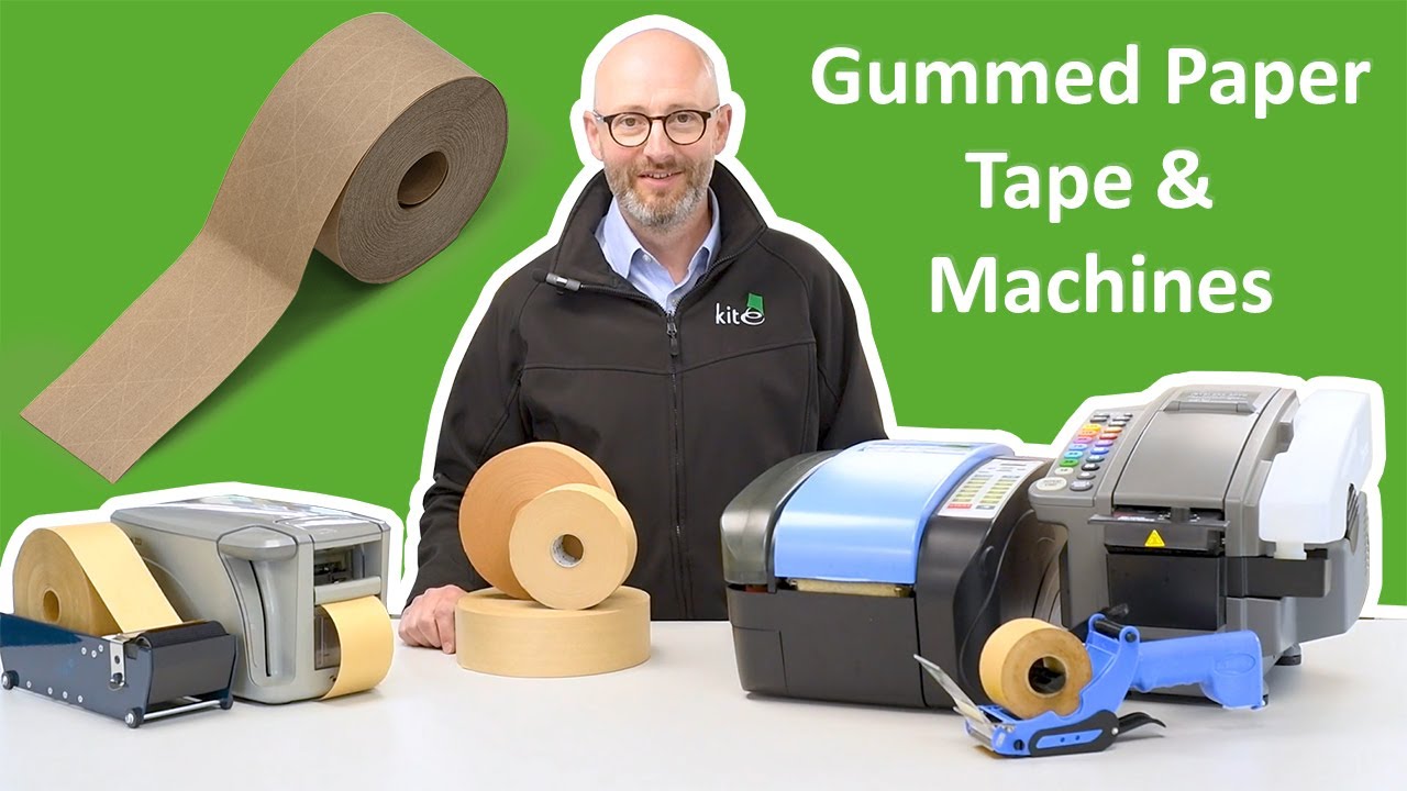 What is Water Activated Gummed Paper Tape? | Kite Packaging