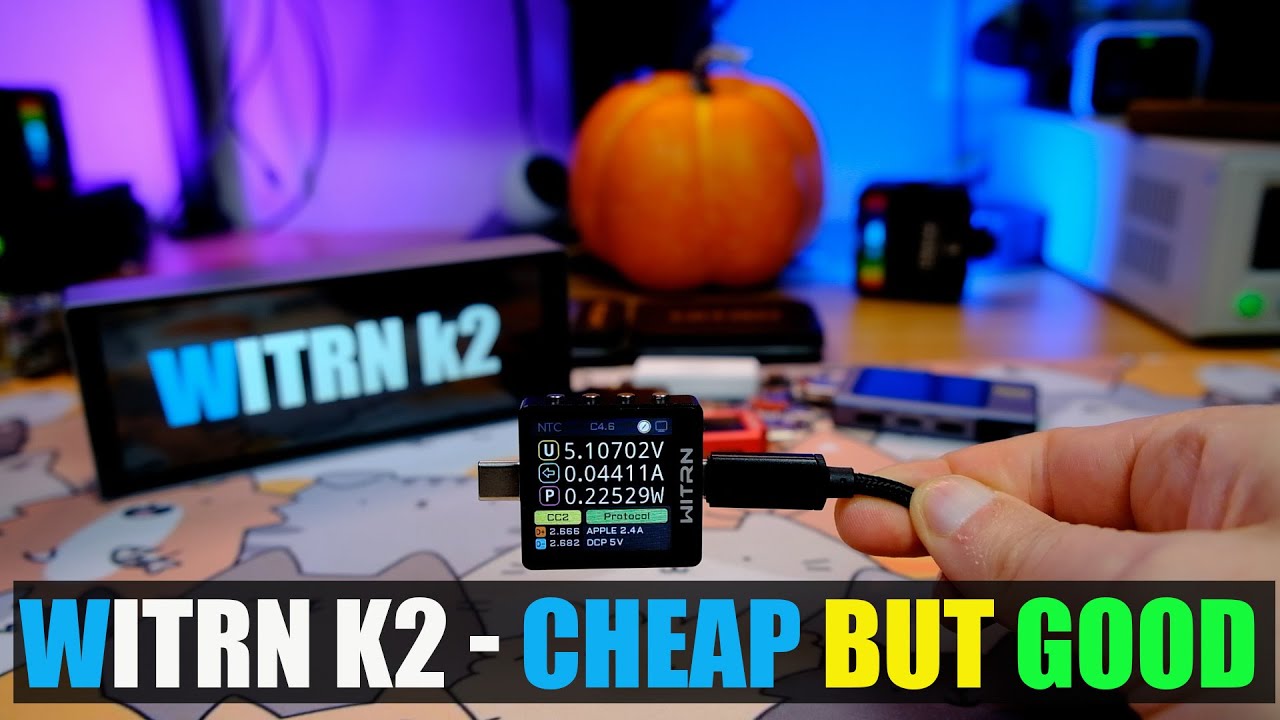 Witrn k2. Недорогой, но хороший USB-тестер. Обзор, ПО для ПК и новые функции. Сравнение с Power-Z.