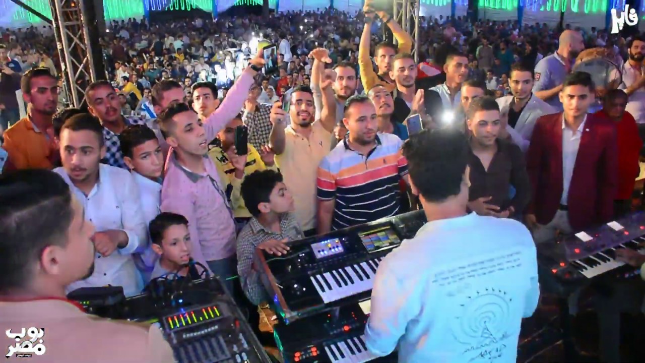 وصول بوب مصر أفراح رشيد وقلب الفرح الناس كلها بترقص علي المسرح