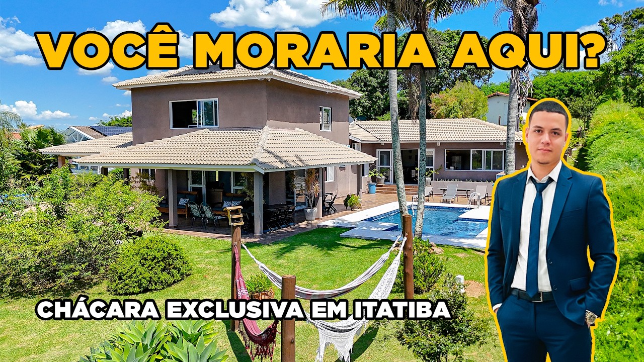 Essa chácara em Itatiba vai te fazer sair da cidade grande!