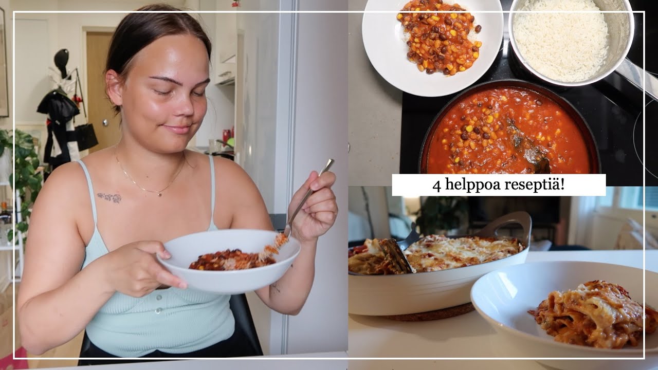 4x Helppoa ja Halpaa Kasvisruokaa Koulun Alkuun 📚🍽