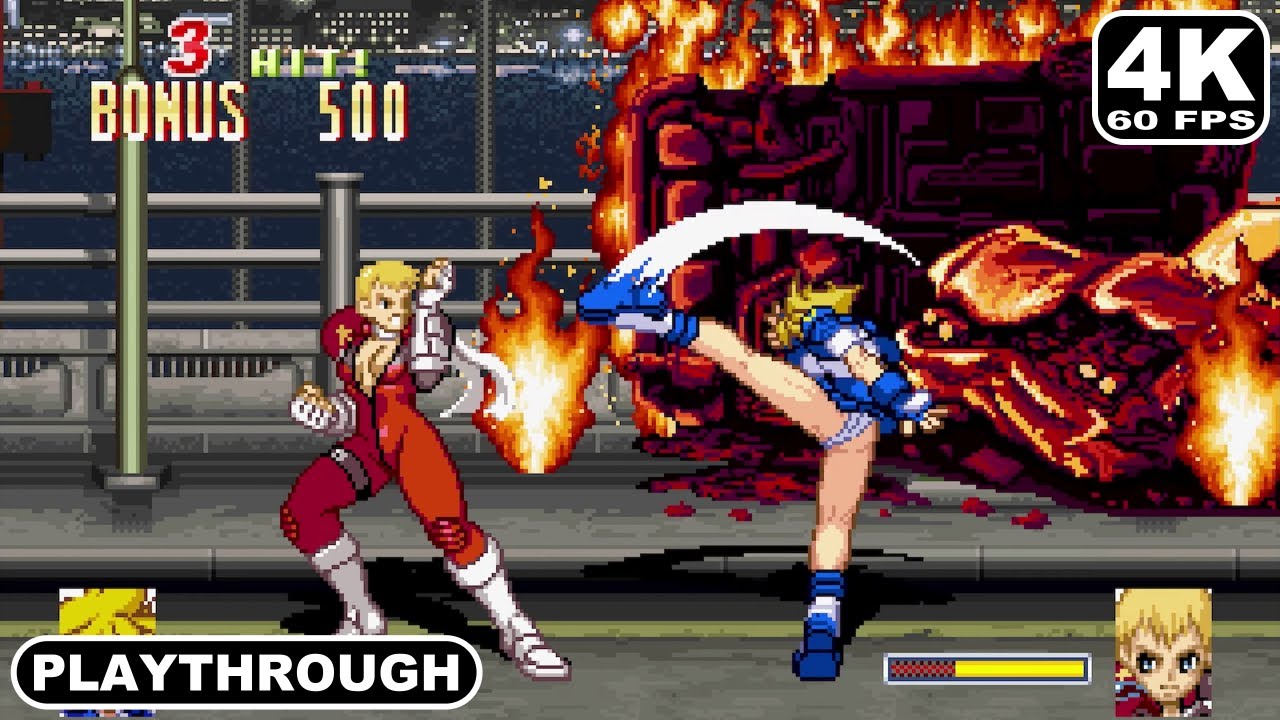 Arcade Archives: Touki Denshou Angel Eyes (PS4 on PS5 Gameplay / Playthrough / No Commentary / 4K)