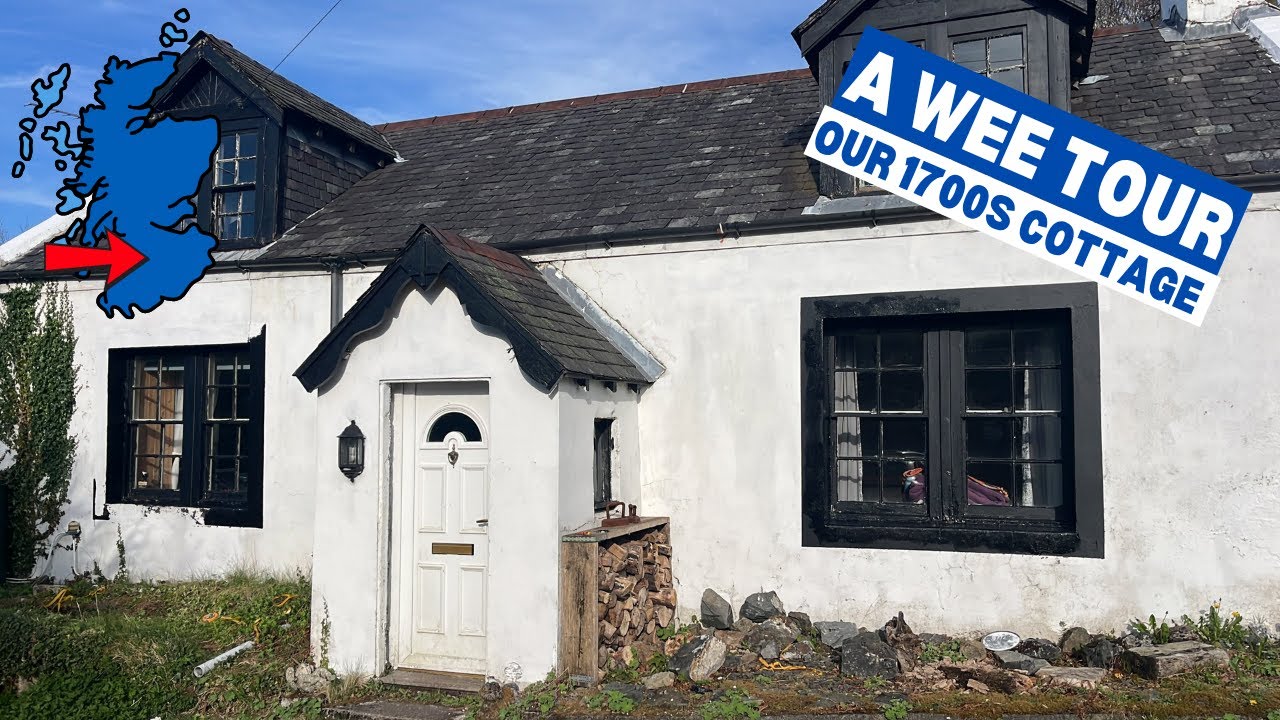 A tour of our 18th Century cottage in the Scottish hills before we head off on a Highlands road trip