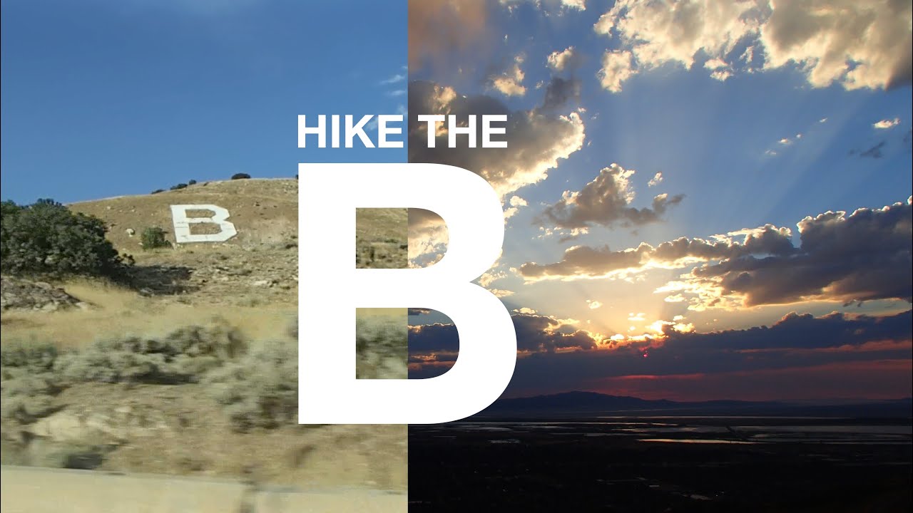 Hike the B in Bountiful, Utah