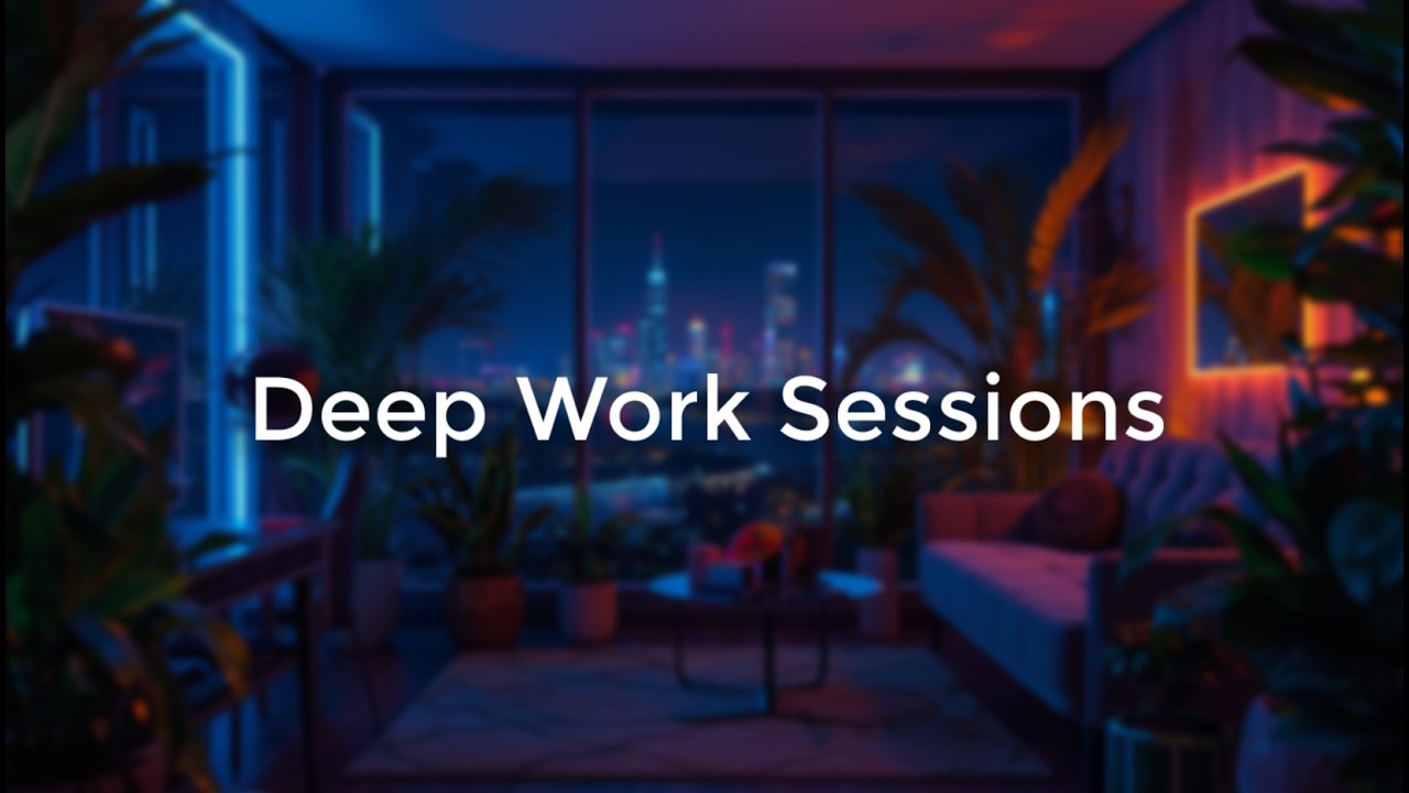 Music for Deep Work 🌙 Calm Focus Music for Productivity & Study