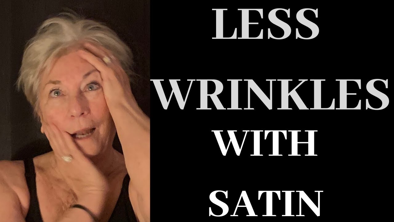 LESS WRINKLES WITH THIS SATIN PILLOWCASE !!!!