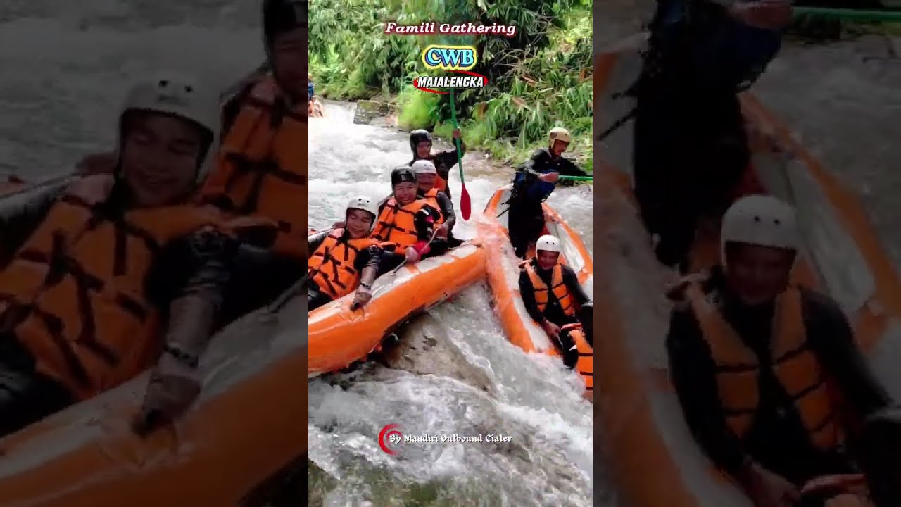 paket wisata, villa dan adaventure di ciater. Peserta rombongan CWB majalengka.