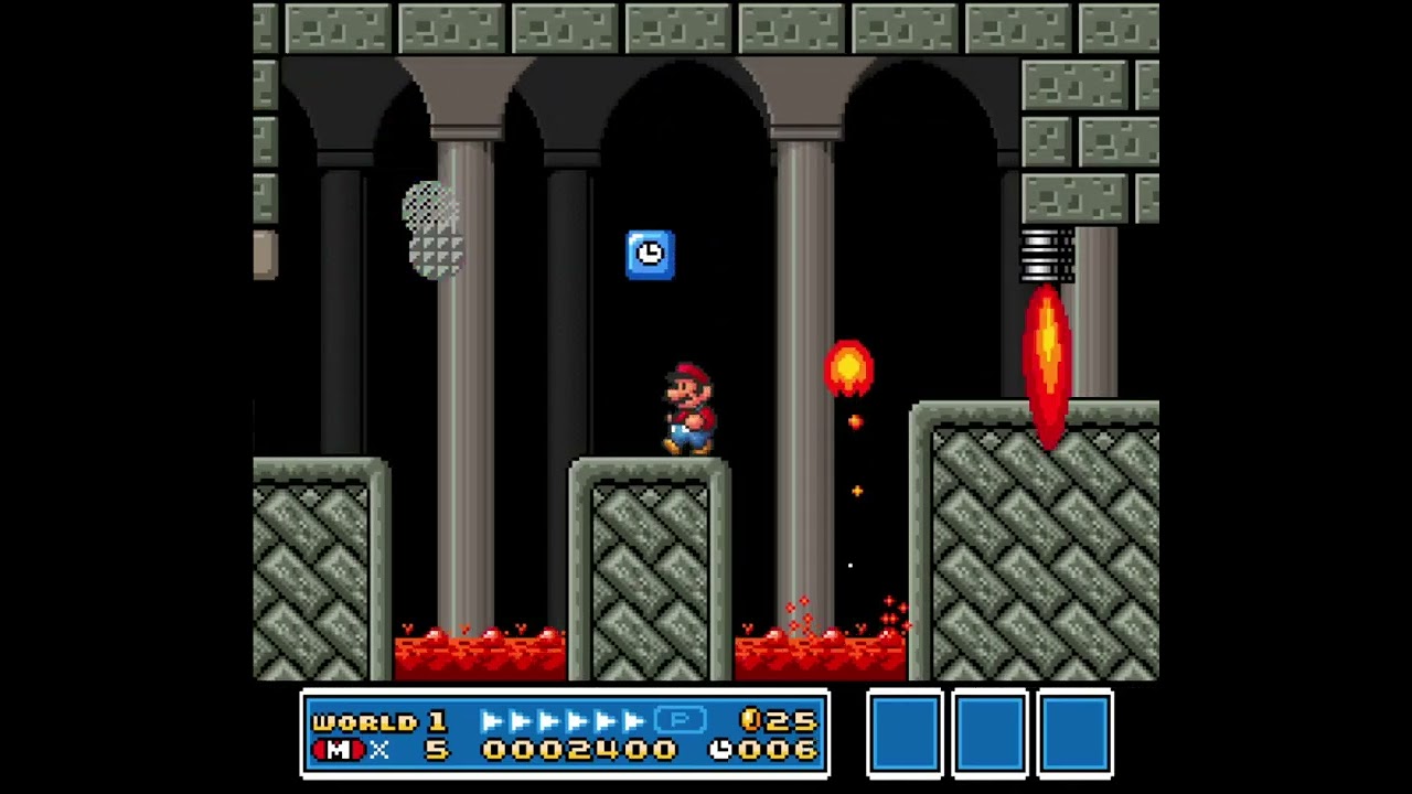 10 Seconds to Fall Back Shrine | SMAS SMB3 Custom Level