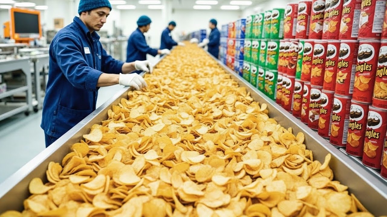 How Are Pringles Made In Factories?