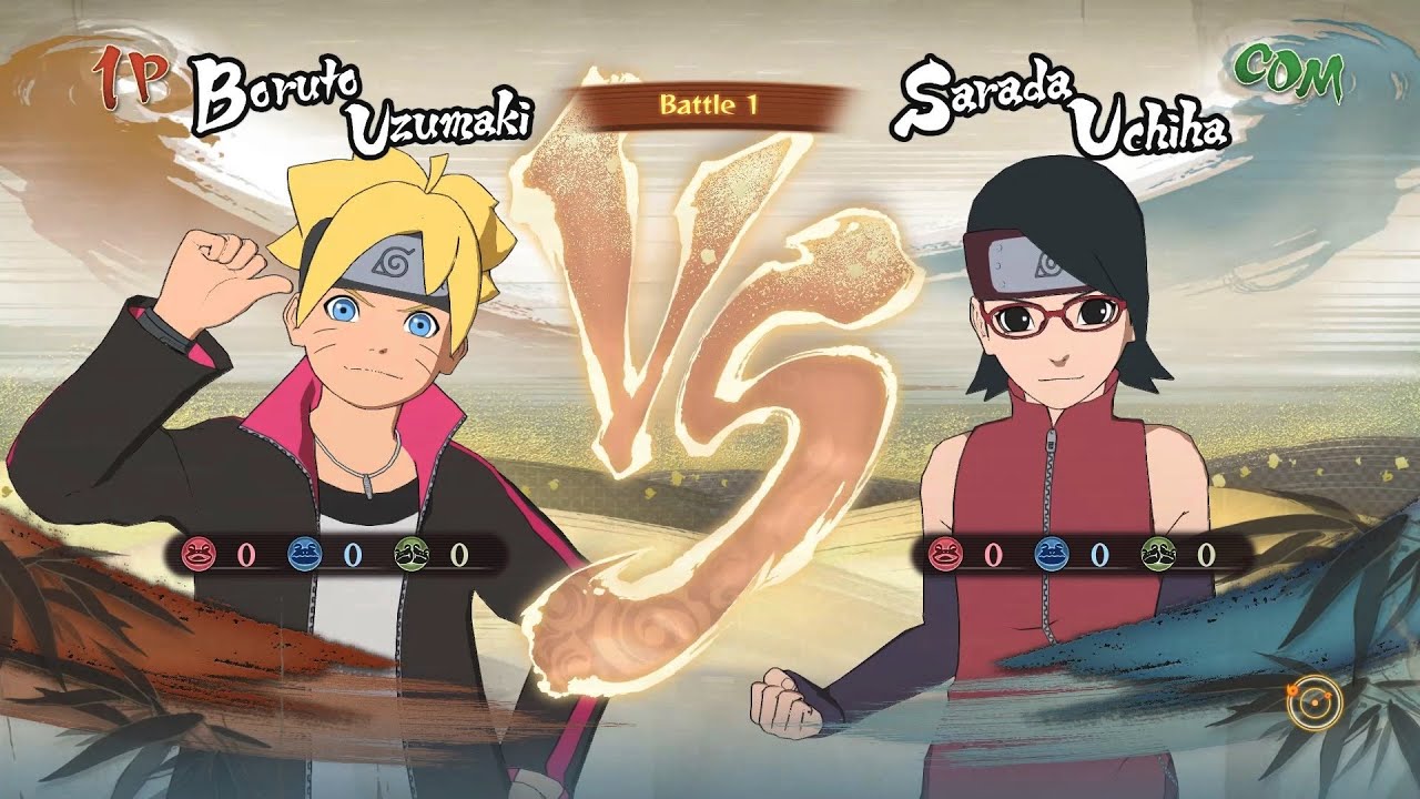 Naruto Shippuden Ultimate Ninja Storm 4 - Boruto Vs. Sarada (SUPER HARD)