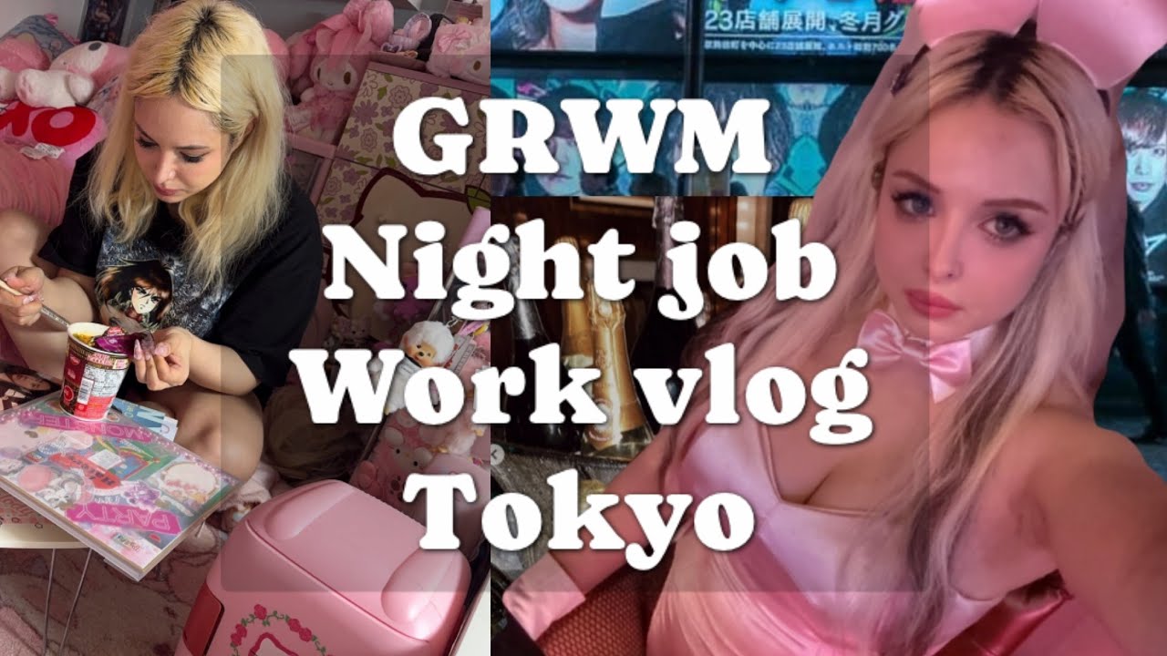 living alone in Japan hostess job daily vlog 32