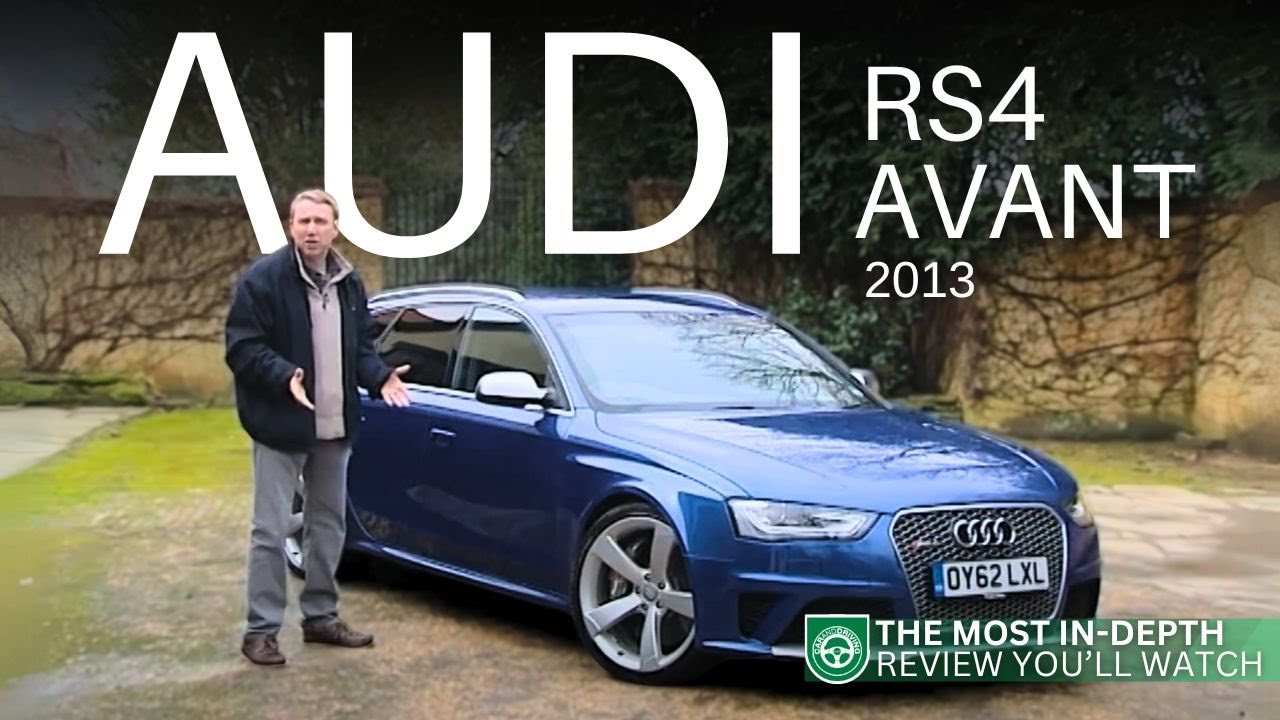 Audi RS4 Avant Review 2013 | The Last Great Fast Audi V8?