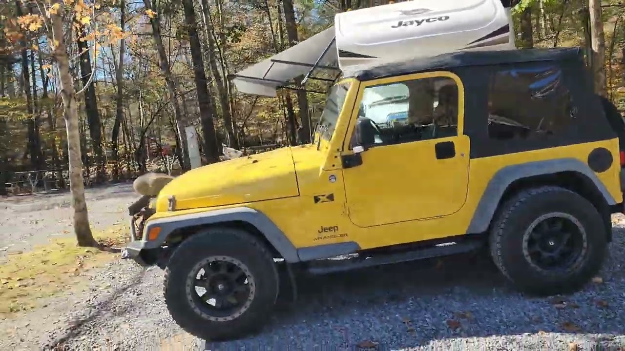 Greenbrier Campground in Gatlinburg, Tennessee! Tour and review.