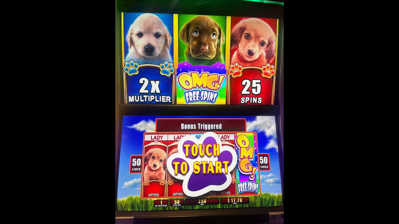 OMG Puppies Slot Machine