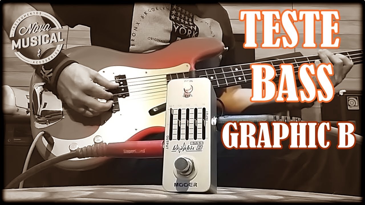 Mooer Mini Equalizador de Baixo Graphic B5 Band