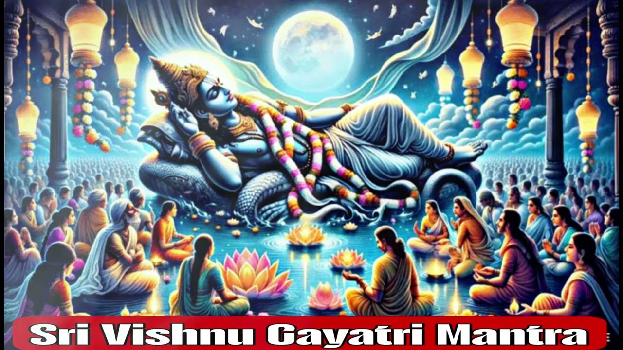 🕉️ “శ్రీ విష్ణు గాయత్రి మంత్రం 🙏”✨ “VISHNU GAYATRI | DIVINE MANTRA 2025👉🎧👈”
