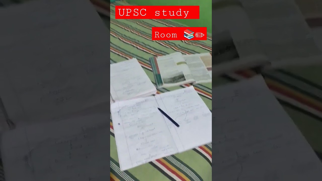 upsc study room tour upsc motivation dream IAS 