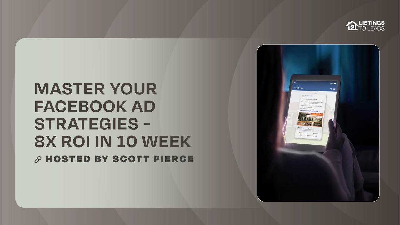 Facebook Lead Ads with Custom Questions for Listings, Seller Leads, PDF Guides & IDX Landing Pages