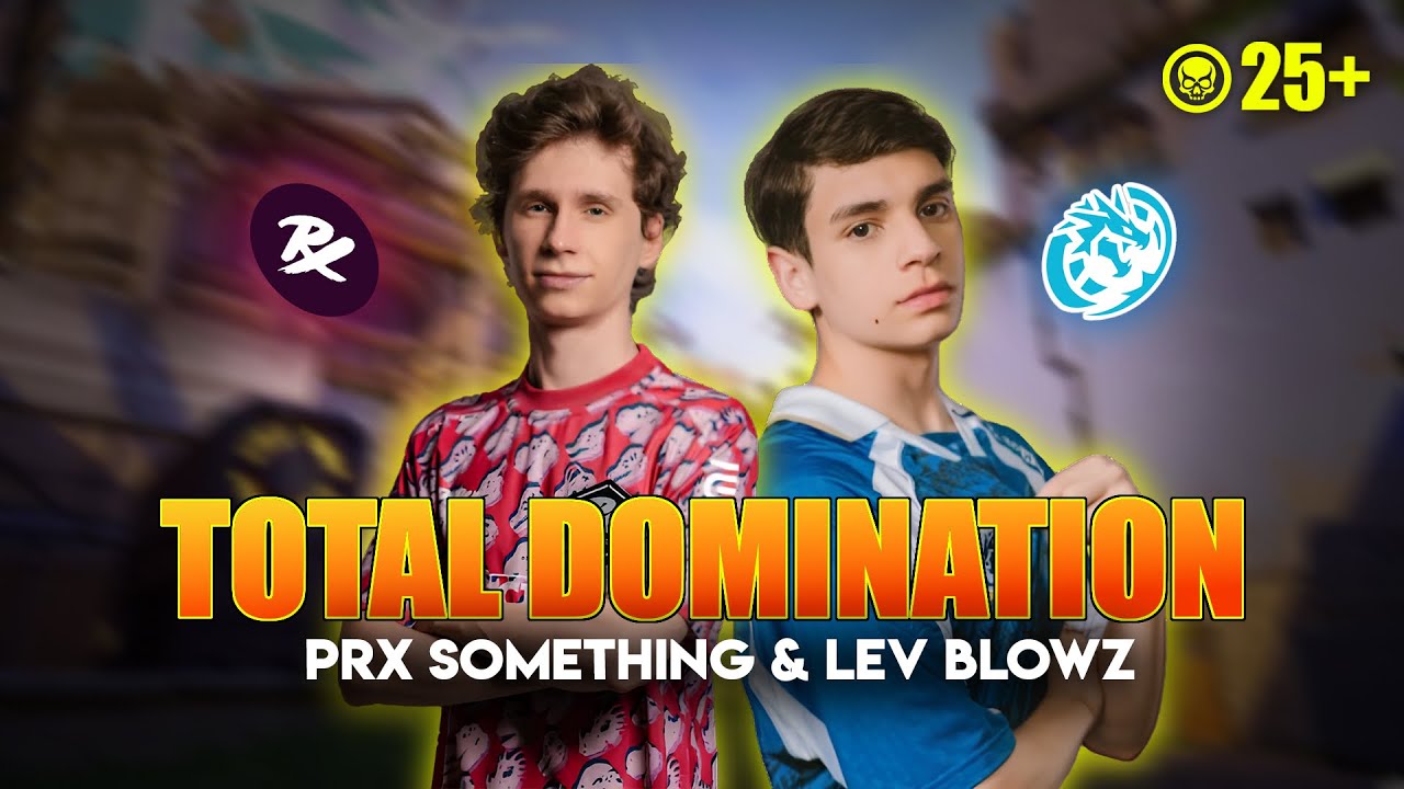 PRX something and LEV blowz queued ranked together and dominated something dropped 26 kills on clove
