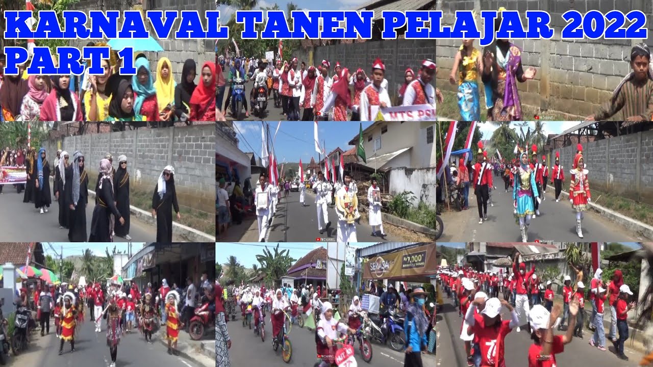 KARNAVAL PELAJAR TANEN REJOTANGAN 2022 PART 1