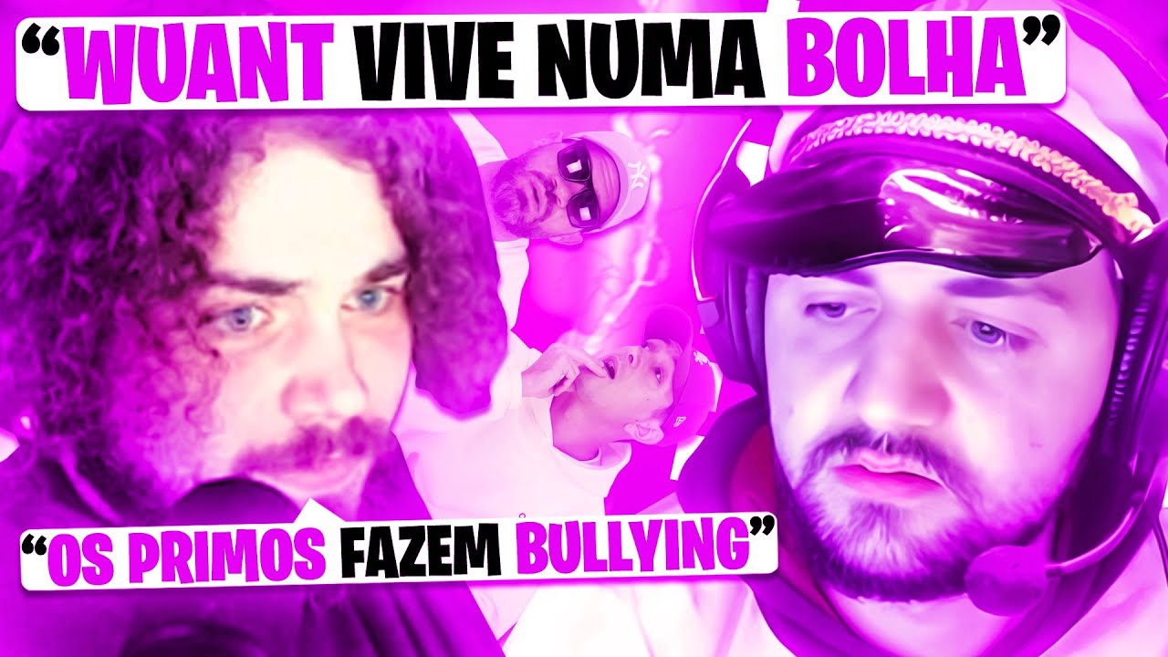 hdstr react a WUANT APELA NAO VER OS PRIMOS