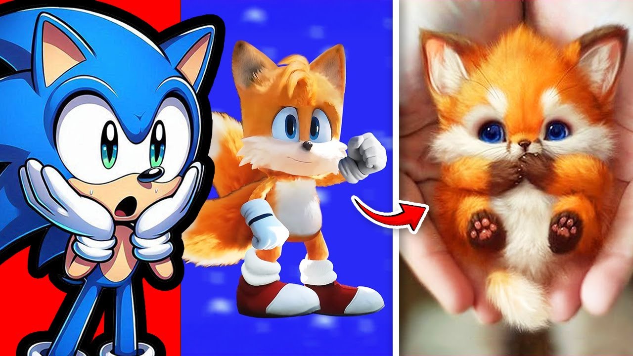 Réagissant aux Personnages de SONIC dans la Vie Réelle !