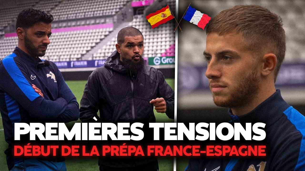 E1 : Gros coup de gueule d&egrave;s le 1er entra&icirc;nement pour France-Espagne
