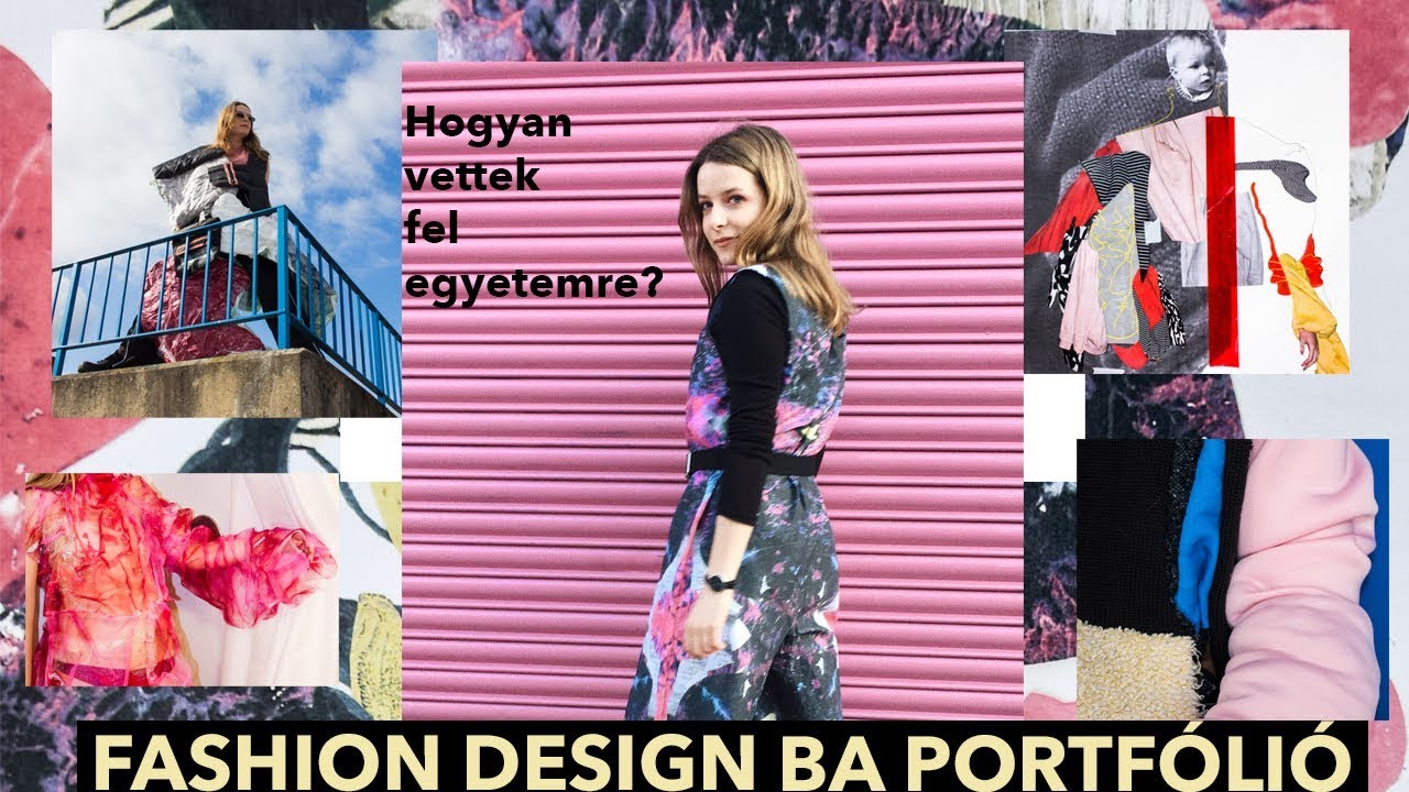 #3 Hogyan vettek fel Fashion Design szakra? ⎢Portfólióm