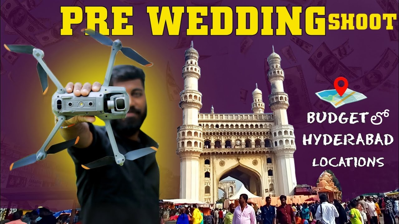Budget Pre Wedding Shoot in Hyderabad locations | Pre wedding shoot 2023 |  Mr Pilot Clicks