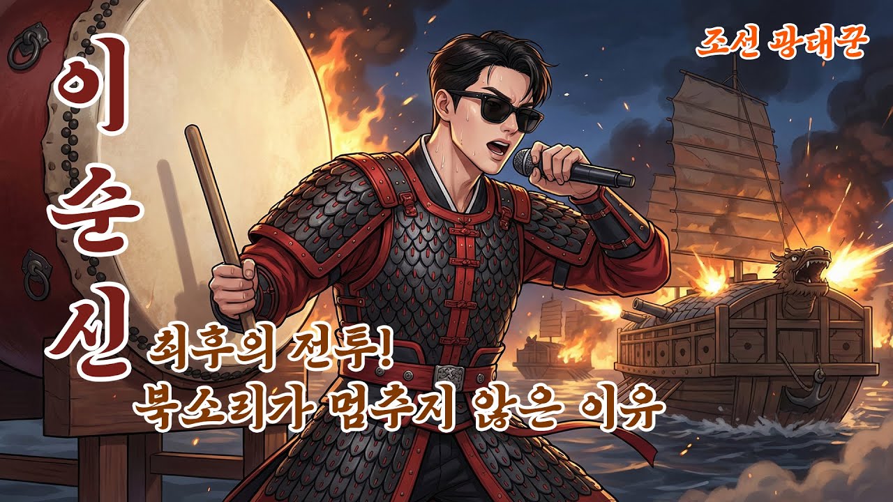[조선 힙합 연대기] 이순신 장군의 마지막 무대 '노량', 그 최후의 기록 (Feat. 웅장한 북소리)