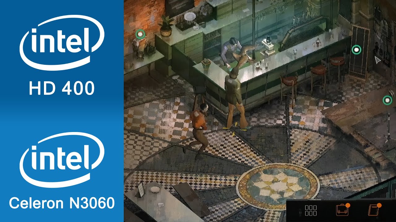 Disco Elysium Gameplay Intel HD 400 + Intel Celeron N3060