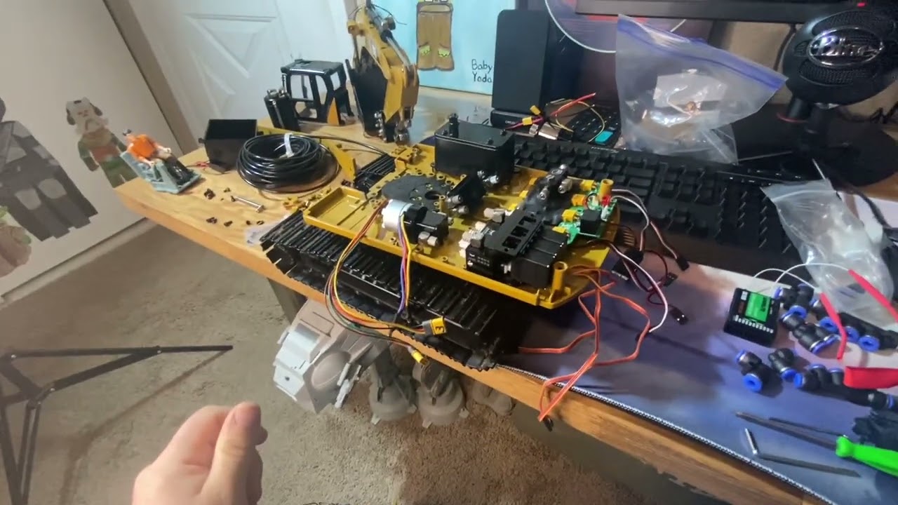 Kabolite 336 gc- New hydraulic system￼ build part 1- RC Cincy ￼