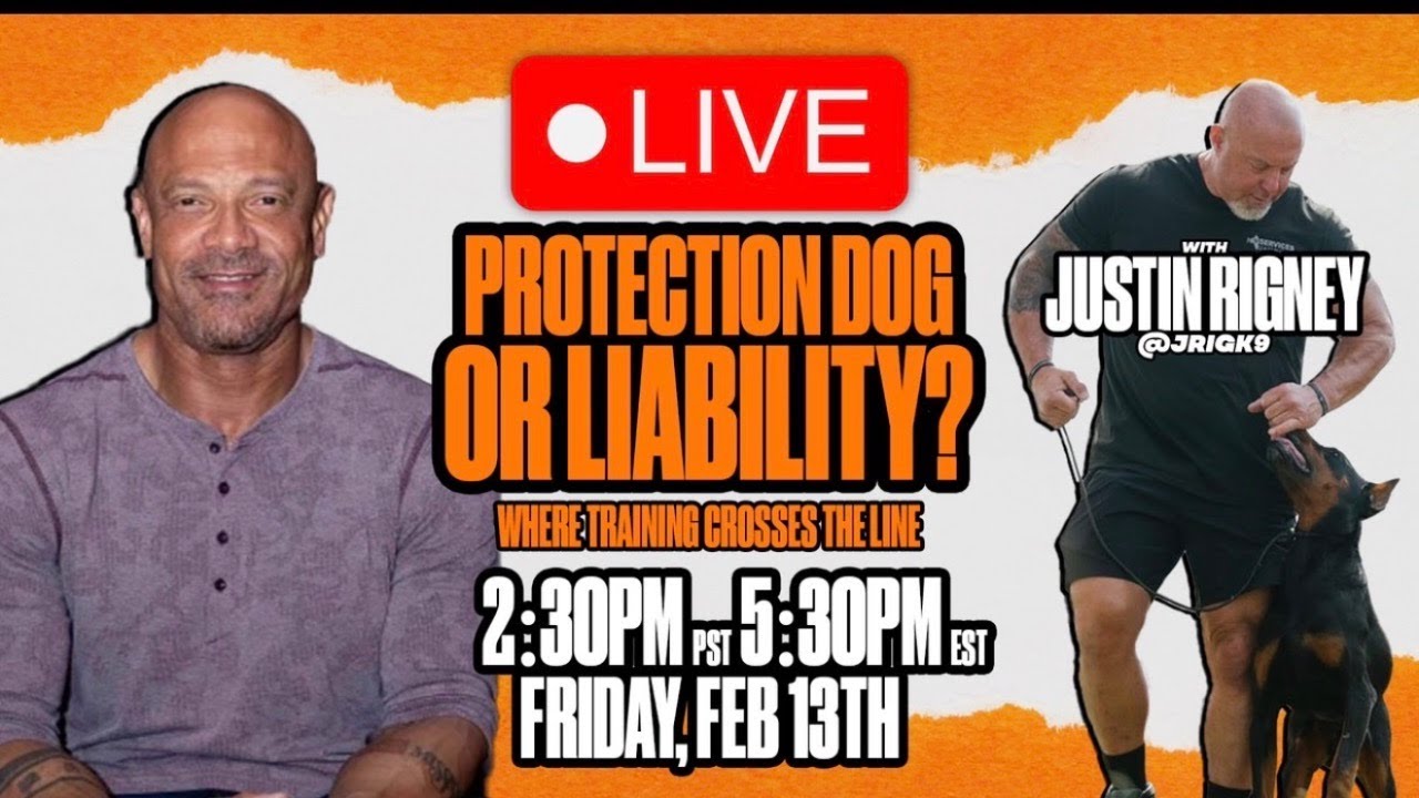 When Does A Protection Dog Become A Liability? | Justin Rigney of @JRigk9