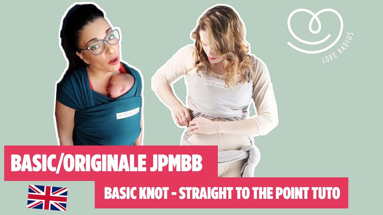 BASIC KNOT-  Babywrap BASIC & Original - Love Radius