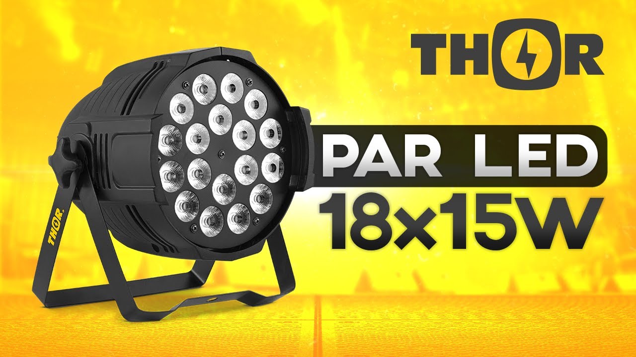 Par Led 18x15W RGBWA Interior | THOR LED