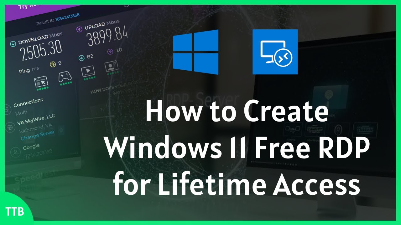 Как создать бесплатный RDP-доступ в Windows 11 для пожизненного доступа