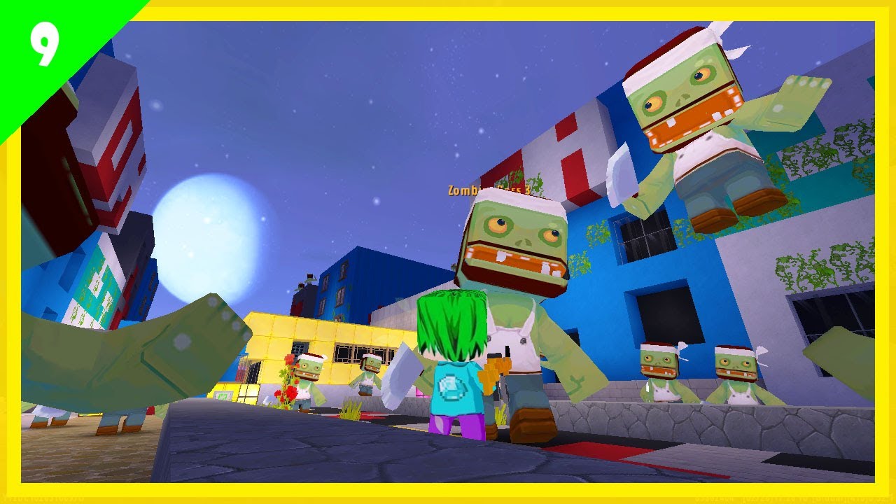 💀 Como SOBREVIVIR a un APOCALIPSIS ZOMBIE en MINI WORLD | Mapa de ZOMBIES en MINI WORLD