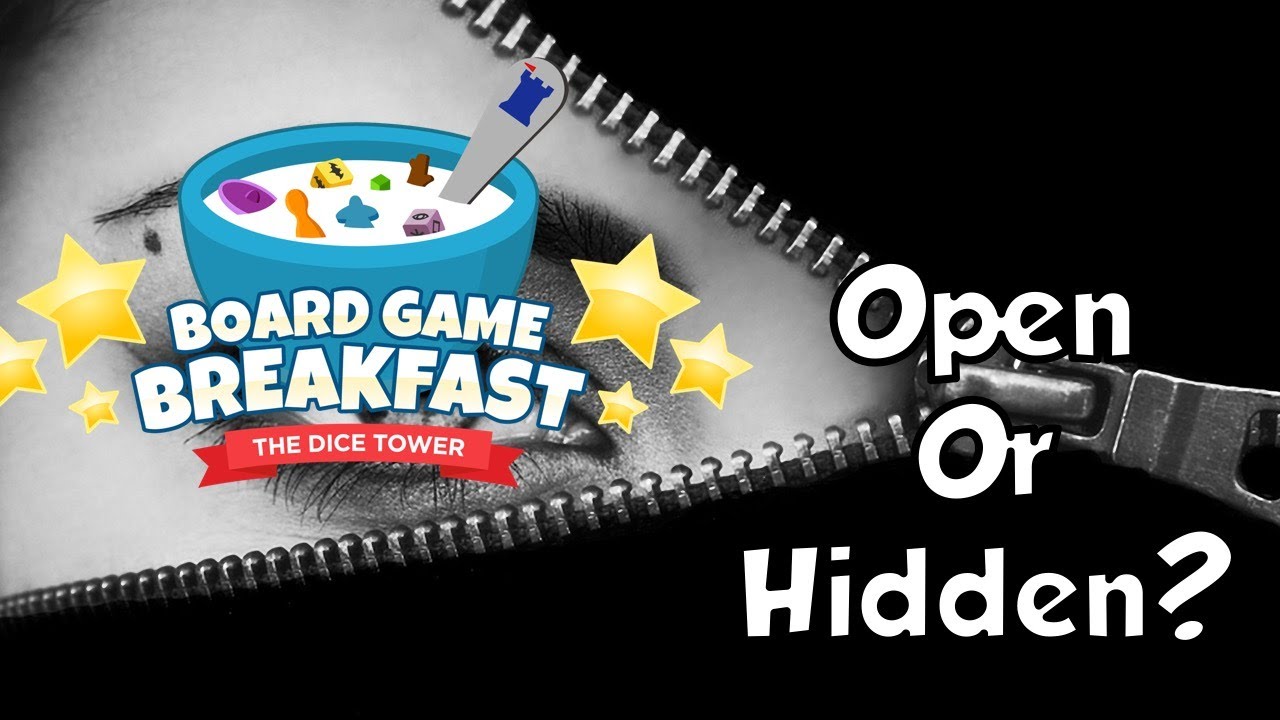 Board Game Breakfast - Open or Hidden?
