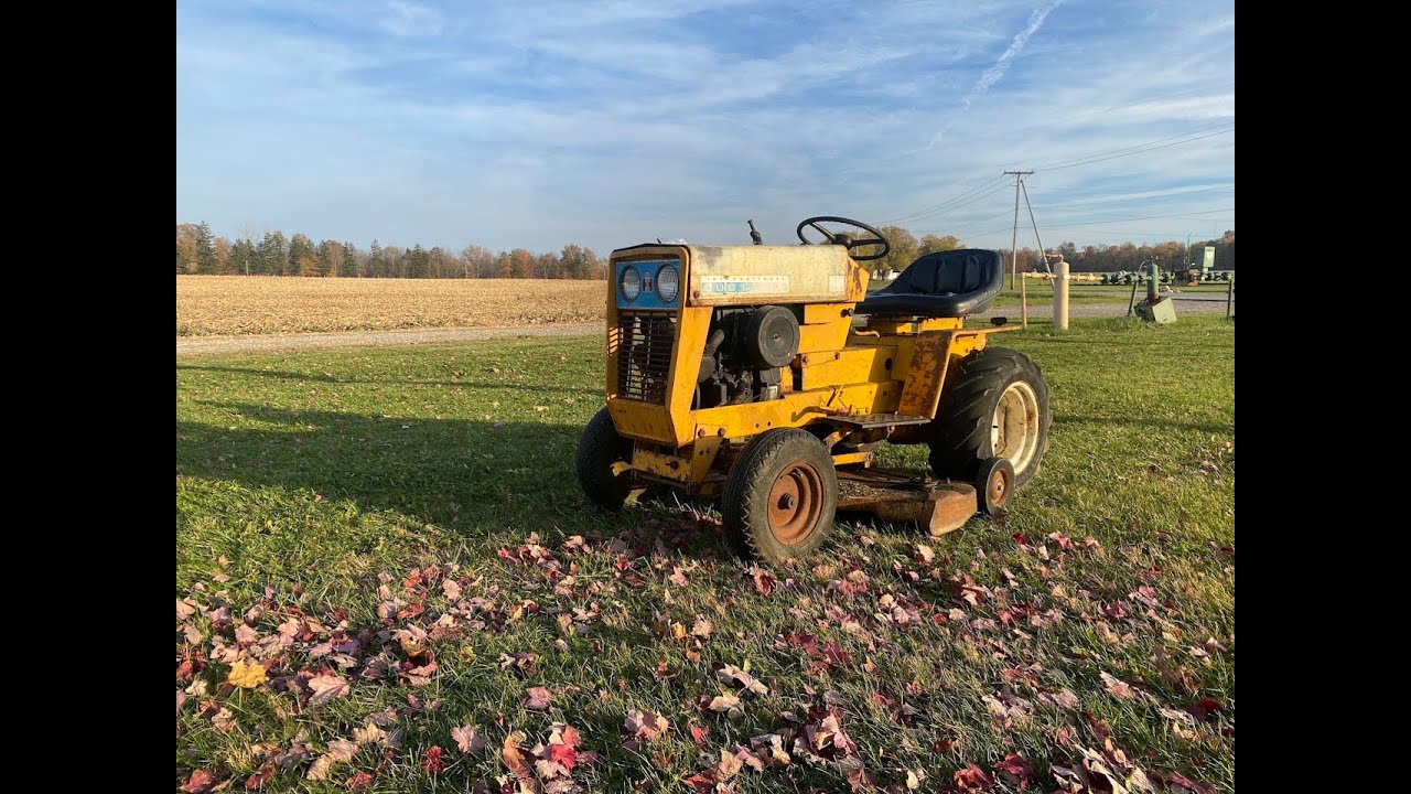Will It Run??? 1968 Cub Cadet 122 Transmission froze over the winter due to water, is it doomed?