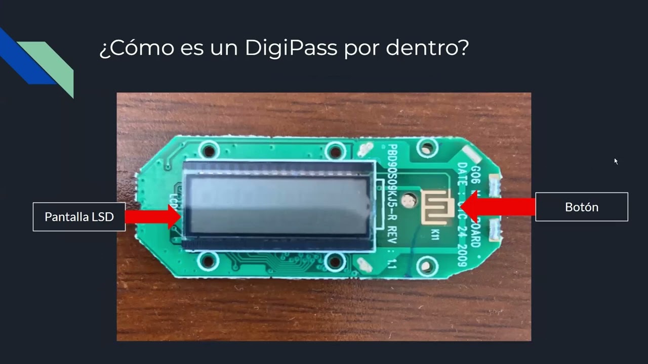 Ingenier&iacute;a inversa Sistema DigiPass (Video grupo 6)
