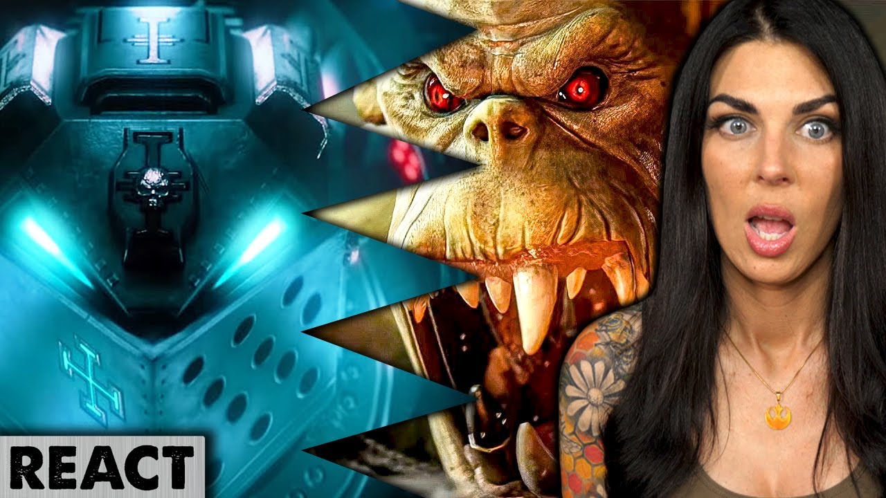 Трейлеры Warhammer 40k: Kill Team/Chaos Gate | Реакция девушек