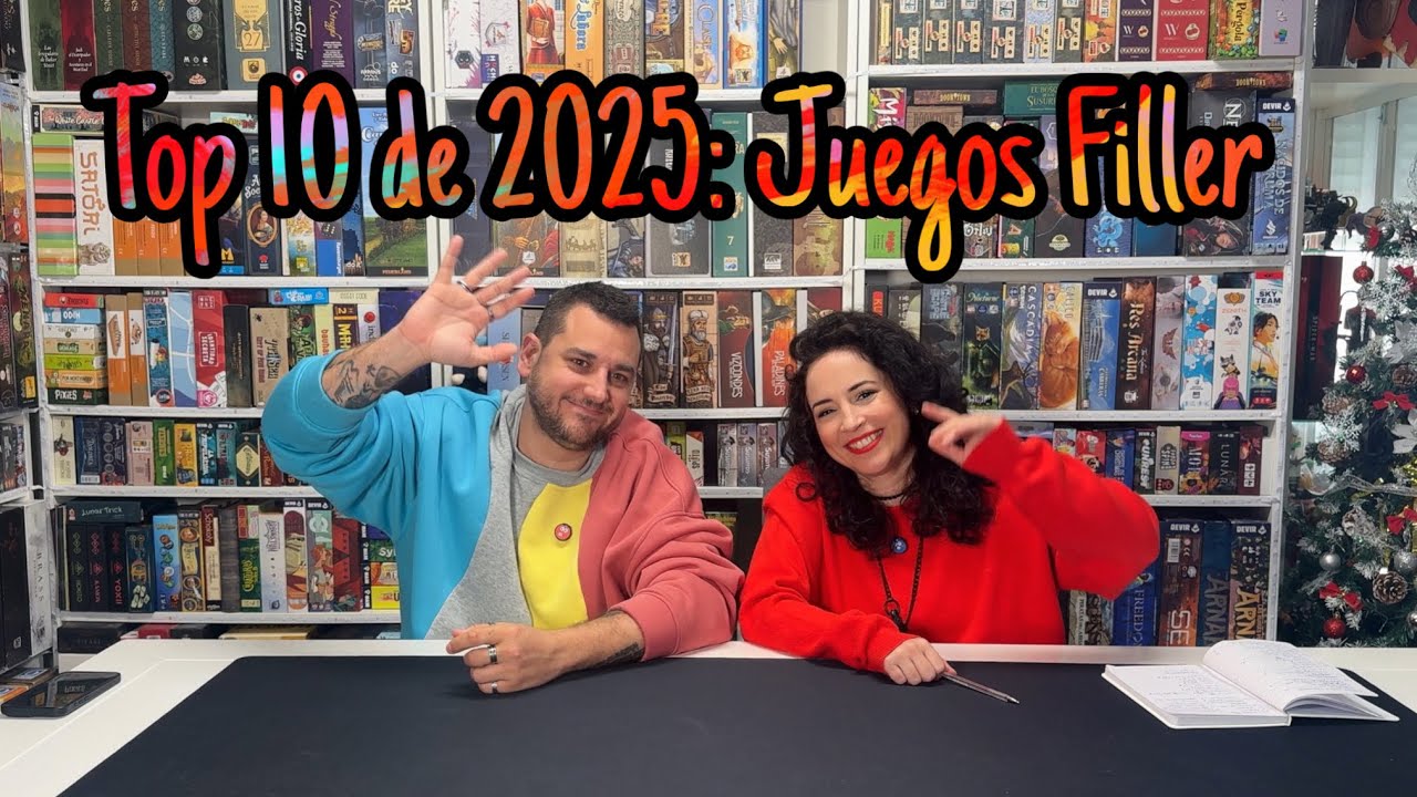 Top 10 de 2025: Los mejores juegos tipo filler