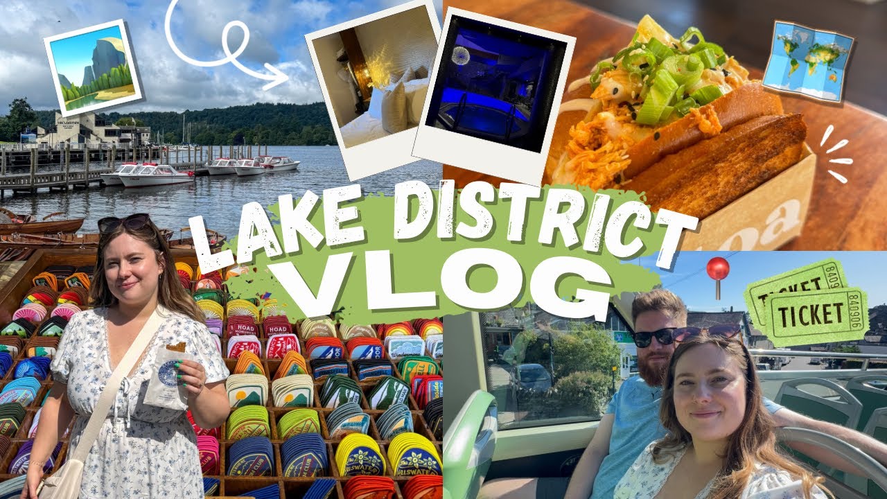 LAKE DISTRICT VLOG ⛴️ 🍕 🗺️ Bowness, Windermere, Grasmere & Keswick + Lakes Hotel and Spa stay 🧖🏼‍♀️ 