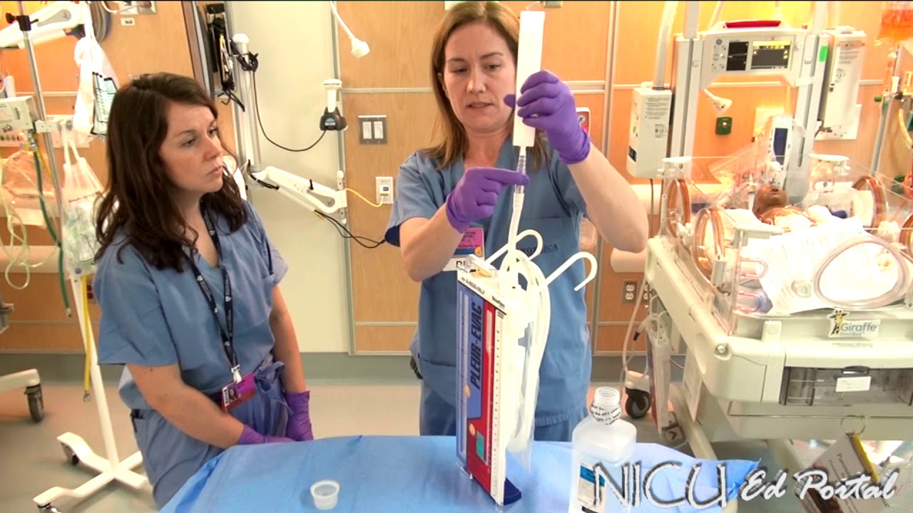 Pleurevac Chest Drainage (NICU)