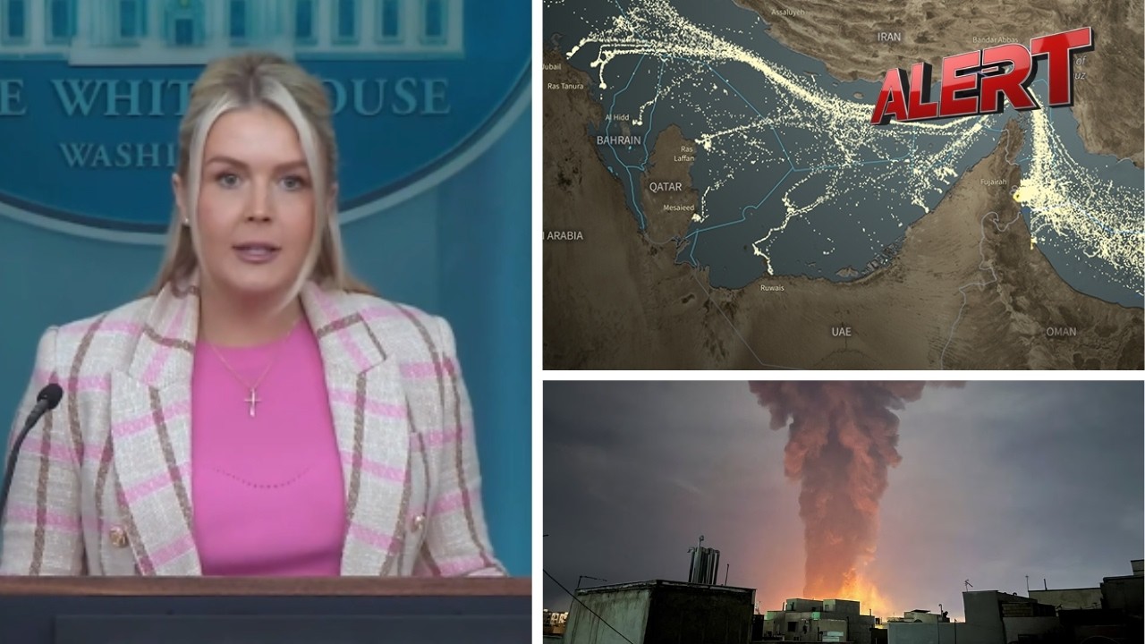 Leavitt Says Iran’s Ability to Respond Declining as US Vows to Secure Hormuz | ALERT News