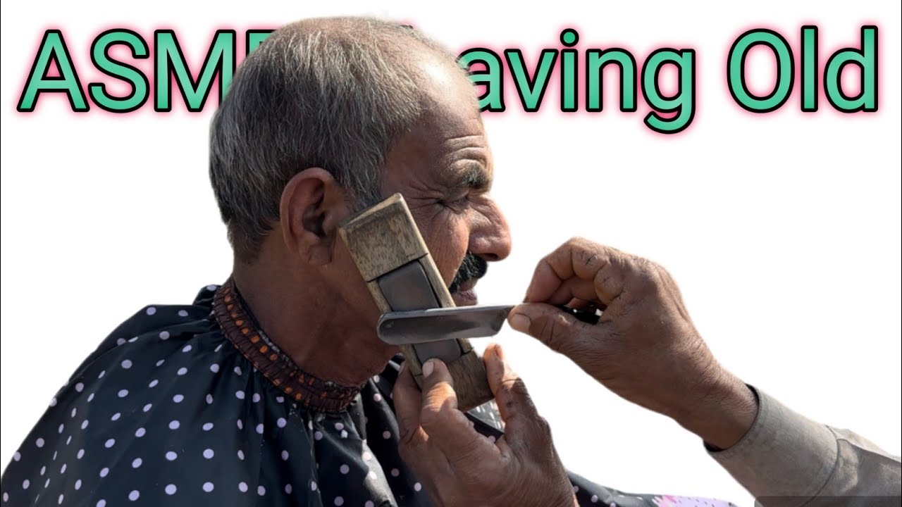 ASMR Fast Shaving is Barber Old [ASMR]